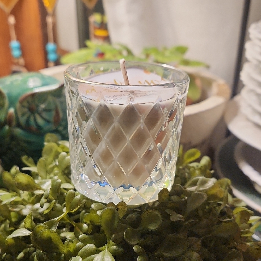 Candle Handpoured Soy Votive. -